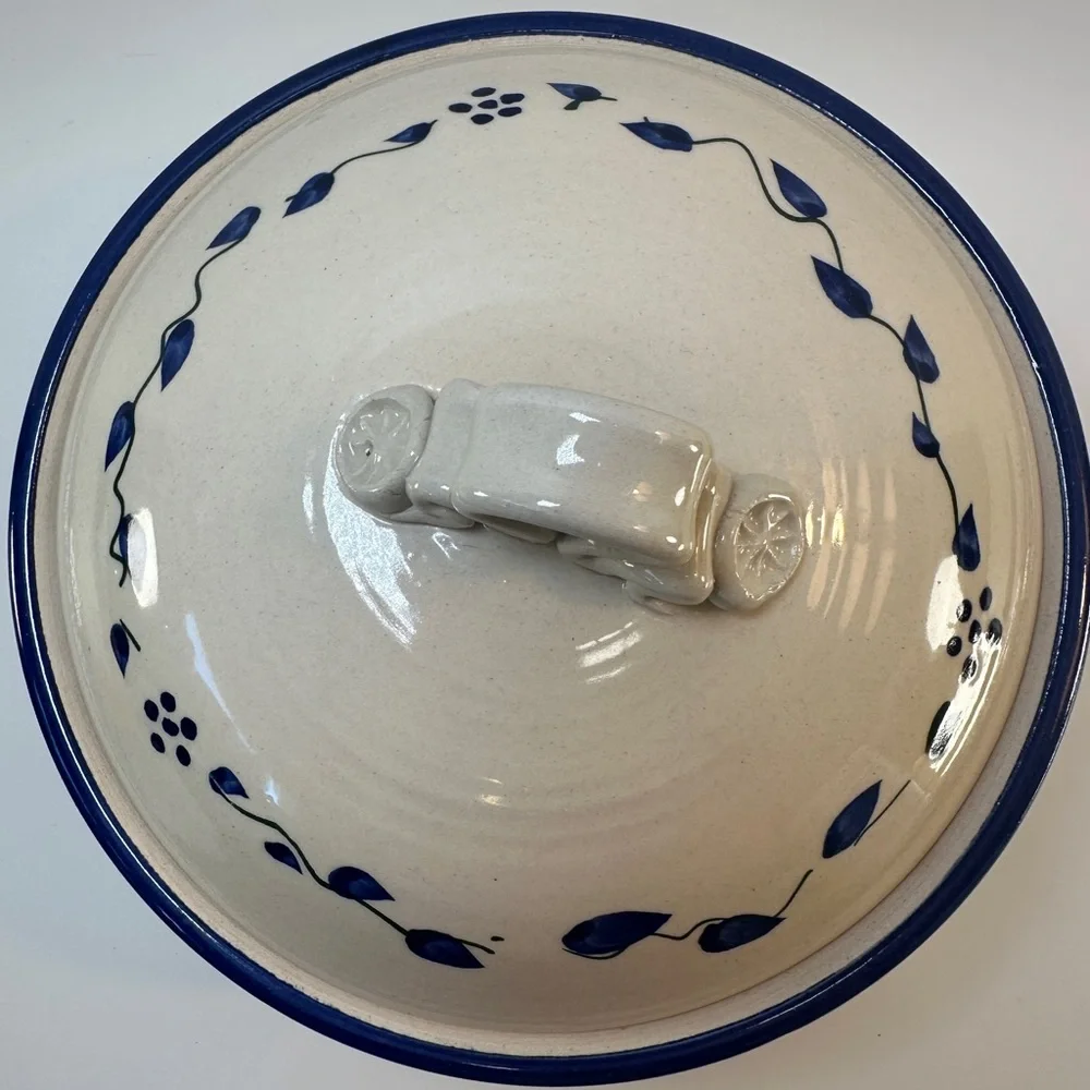 VTG Pottery Funnel‎ Steamer Pot Bundt Cake Stoneware Lid Handmade Yunnan Rice